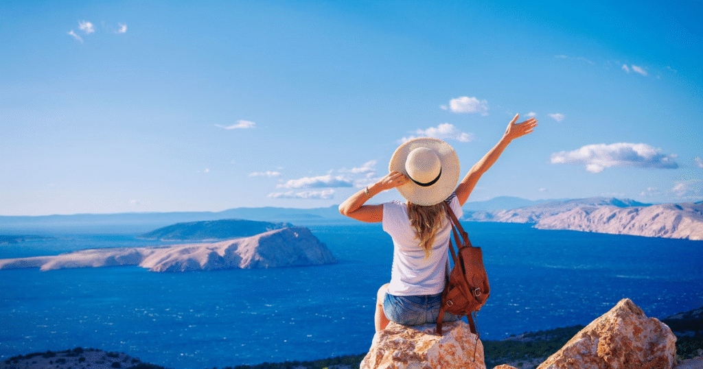 Loveholidays holiday booking platform featuring beach destinations, hotels, and travel deals.