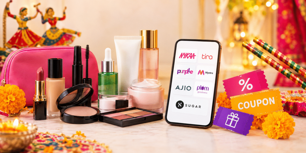 Smart Navratri Coupons
beauty shopping savings with coupons, bank offers, cashback and beauty products